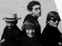 The Sevenths Sons 1966 From left to right Serge Katzen front Buzzy rear Max Ochs and Steve Denaut