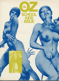 The Issue of OZ that sparked the controversial obscenity trial.